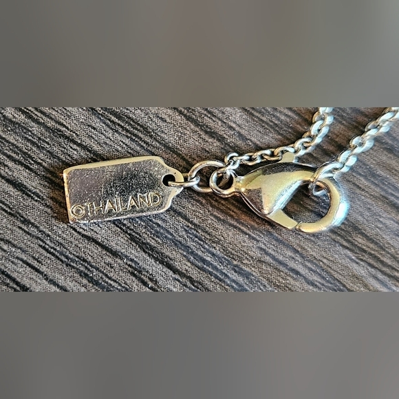 Beautiful Silver COACH Necklace w/Cherry Charm - Picture 5 of 7